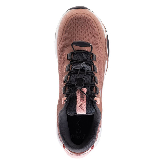 Elbrus Dames faren trainers UTIG2658_darkroseasphaltpeachamber large