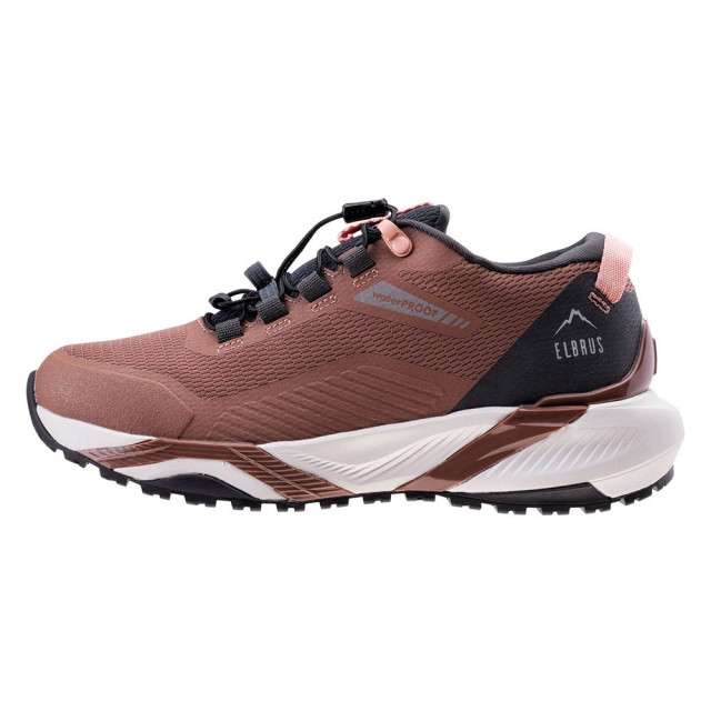 Elbrus Dames faren trainers UTIG2658_darkroseasphaltpeachamber large