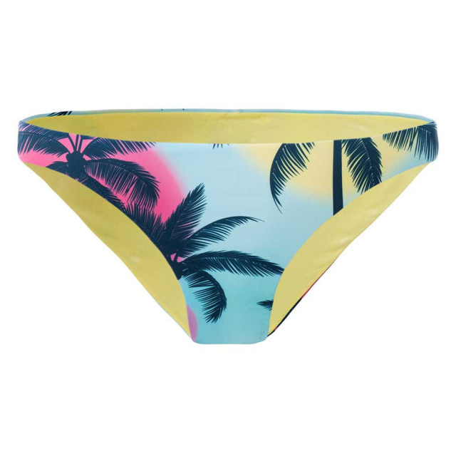 Aquawave Meisjes rodani palm tree bikinibroekje UTIG2576_blueyellowblack large