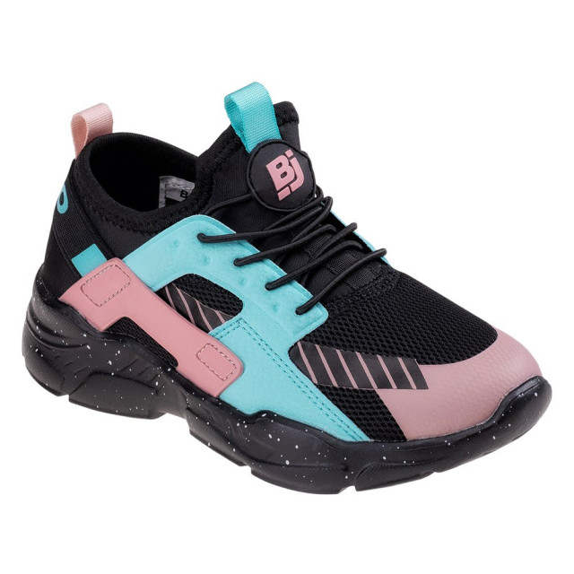 Bejo Meisjes slikter trainers UTIG2531_blackturquoisepink large