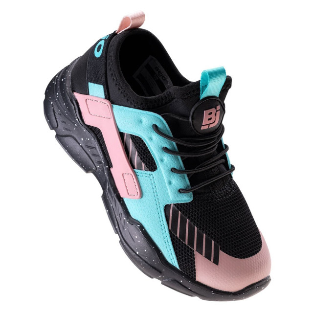 Bejo Meisjes slikter trainers UTIG2531_blackturquoisepink large