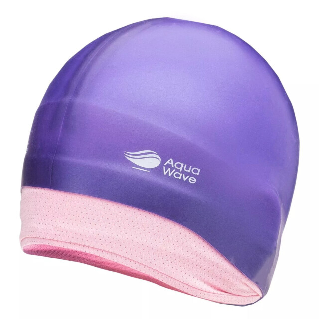 Aquawave Unisex badmuts met logo voor volwassenen UTIG2526_tillanosiapurplecandypink large