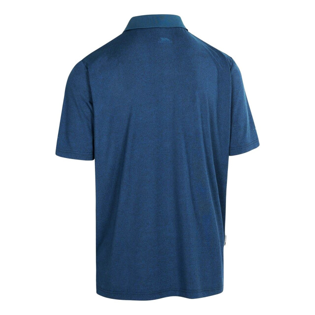 Trespass Heren gedding poloshirt UTTP5903_darkpeacockmarl large