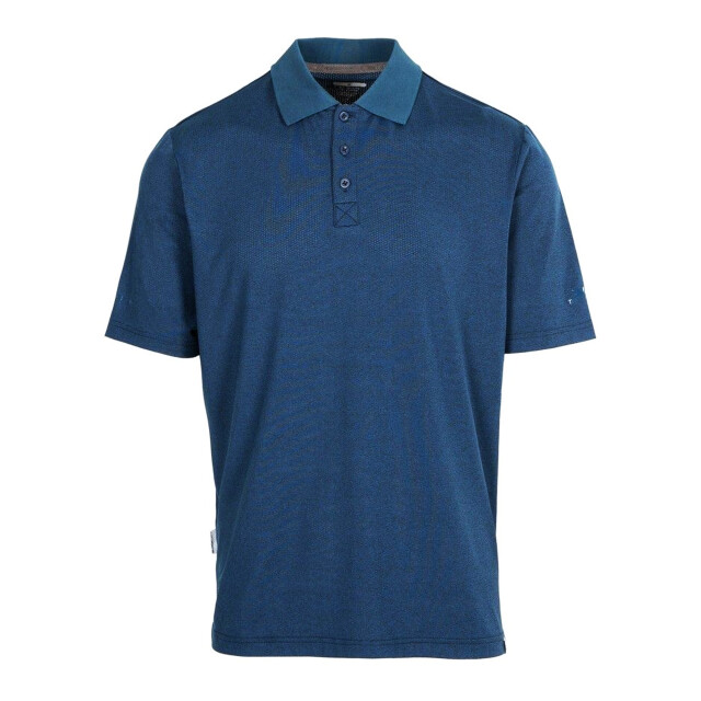 Trespass Heren gedding poloshirt UTTP5903_darkpeacockmarl large
