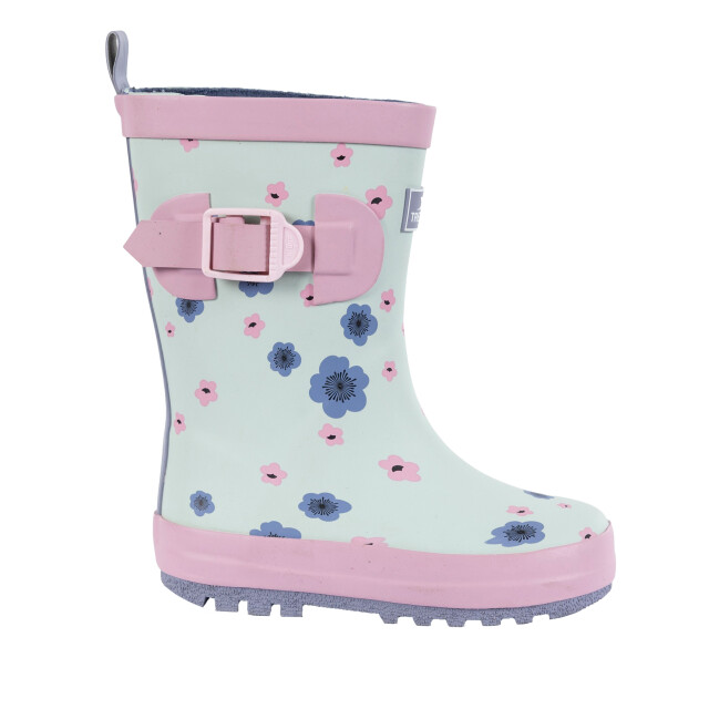 Trespass Kinder/kinder puddle floral wellington laarzen UTTP5970_mintbreeze large