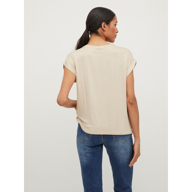 Vila Viellette s/s satin top/su noos 14059563 large