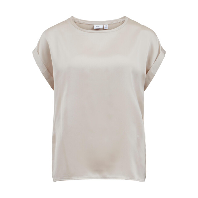 Vila Viellette s/s satin top/su noos 14059563 large