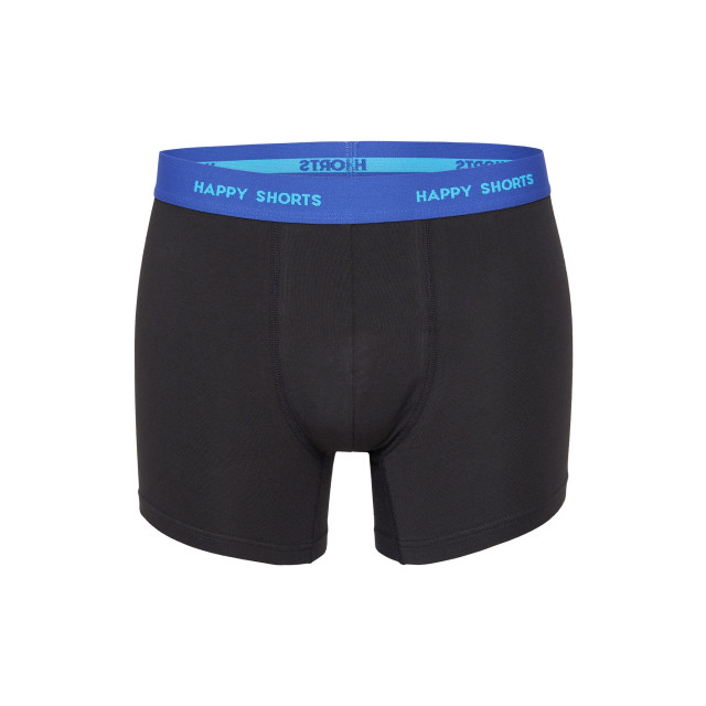 Happy Shorts Heren boxershorts trunks bladeren blauw/zwart 6-pack HS-J-2X-1024 large