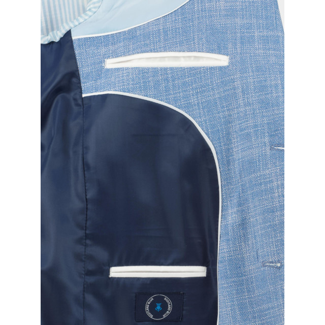 Bos Bright Blue Scotland blue colbert d7,5 leek jacket 241037le71sb/210 light blue 179802 large