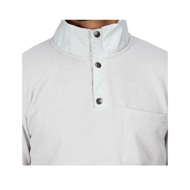 Regatta Heren galino sweatshirt met knoopdetail UTRG8590_silvergrey large