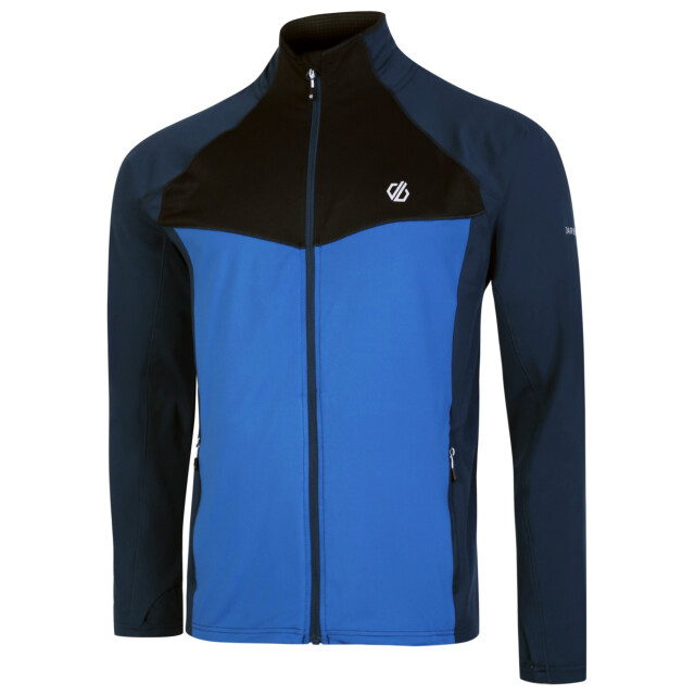 Dare2b Heren substratum core stretch full zip midlayer UTRG8714_olympianbluemoonlightdenim large