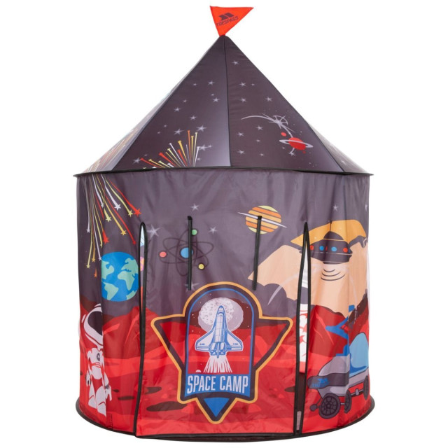Trespass Kinderen/kinderen chateau play tent met packaway bag UTTP449_spaceprint large