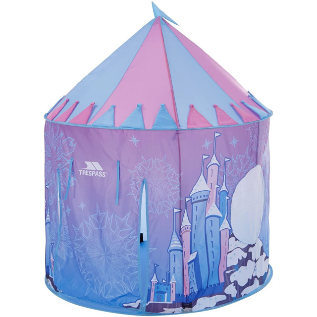Trespass Kinderen/kinderen chateau play tent met packaway bag UTTP449_icecastle large