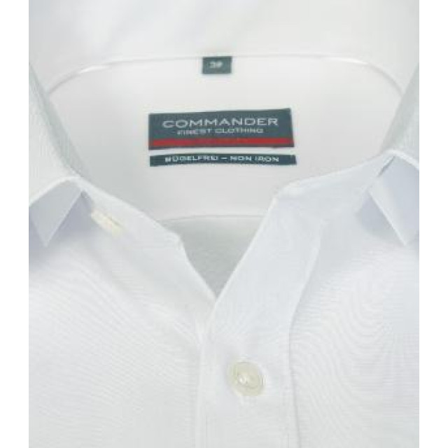 Commander Business hemd lange mouw overhemd slim fit 213009307/100 145871 large
