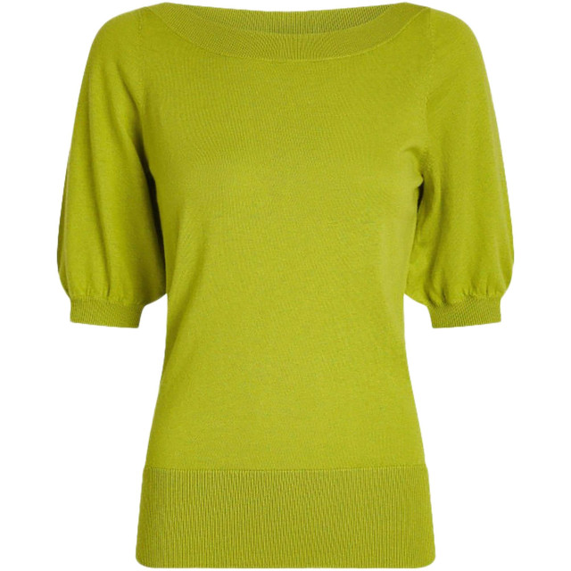 King Louie Ivy top cocoon citronelle yellow green melange 08118-830 large