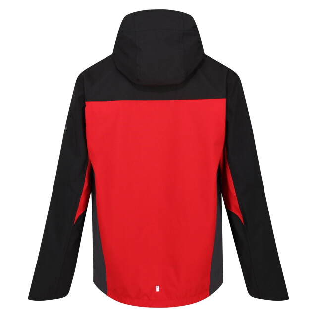 Regatta Heren birchdale waterdicht hooded jacket UTRG3474_dangerredblack large