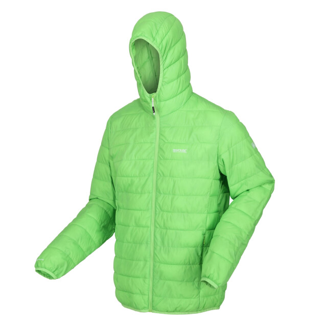 Regatta Heren hillpack hooded lightweight jacket UTRG8445_jasminegreen large