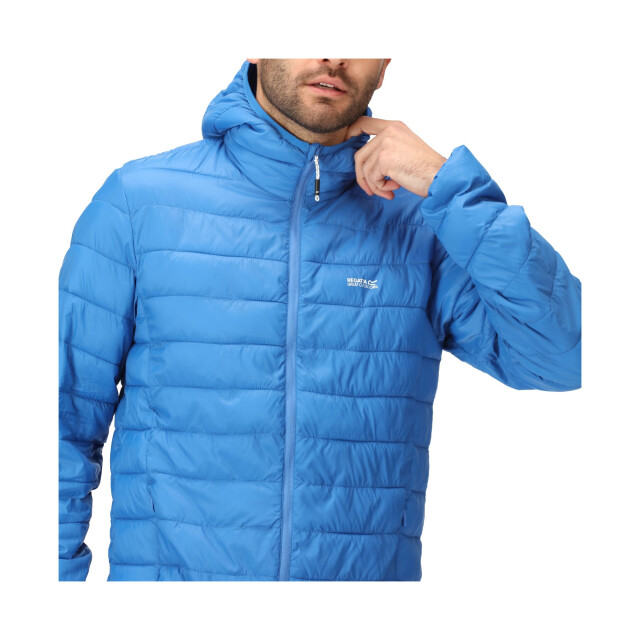Regatta Heren hillpack hooded lightweight jacket UTRG8445_strongblue large