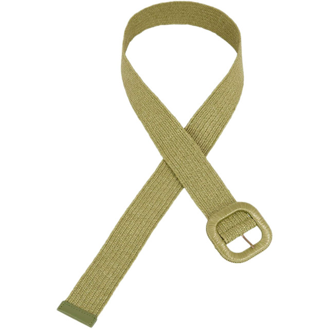 King Louie Raffia belt matcha green 08876-293 large