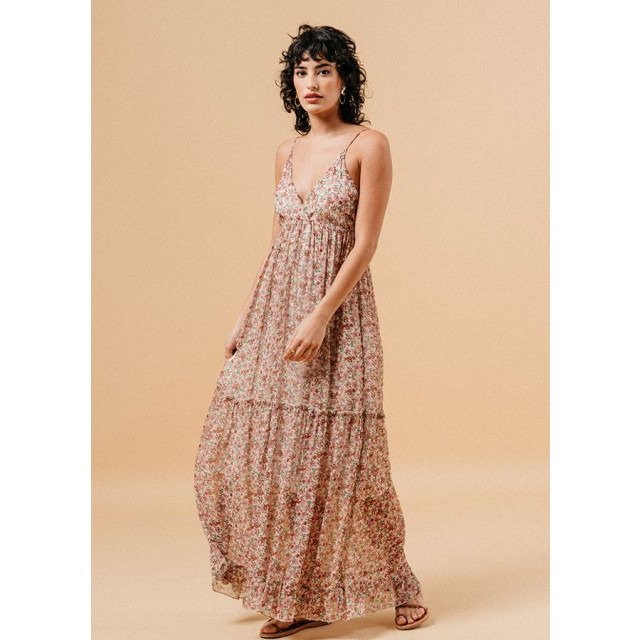 Grace & Mila Bloemenprint maxi Beige bloemenprint maxi large