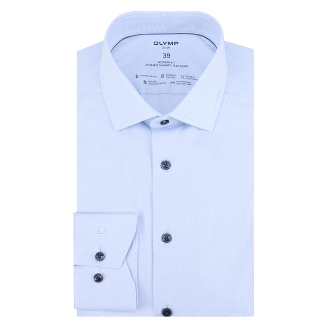 Olymp 24/7 luxor modern fit overhemd met lange mouwen 053866-001-41 large
