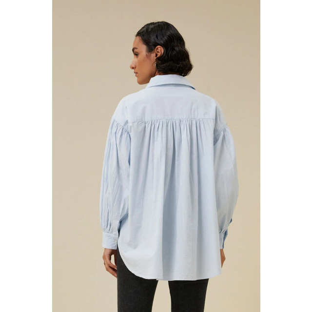 By-Bar Amsterdam 102005 sarah chambray blouse 102005 Sarah chambray blouse large