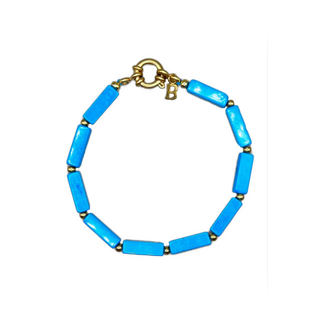 Bonnie studios Bs267 alex blue bracelet BS267 Alex Blue Bracelet large