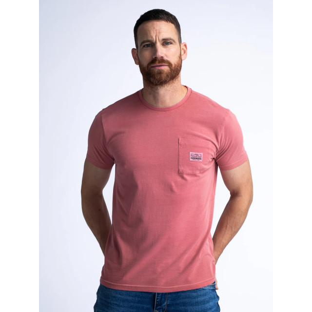 Petrol Industries Heren t-shirt m-1040-tsr639 3166 red brick Shirt M 1040 TSR639 3166 Red Brick large