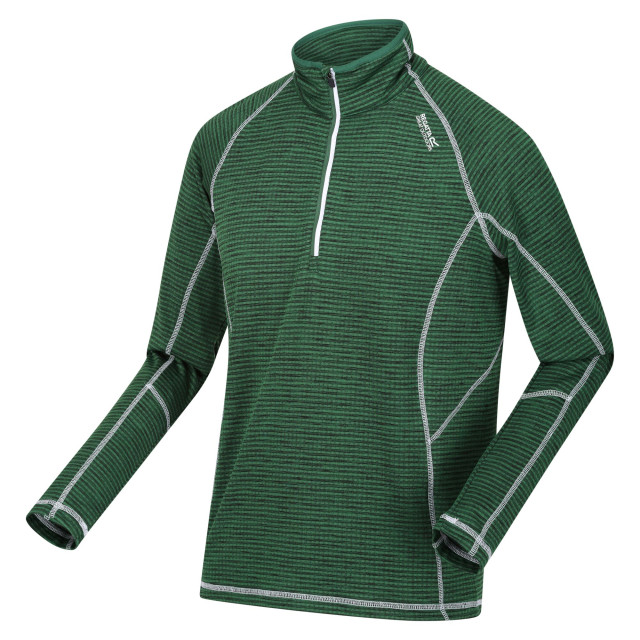 Regatta Heren yonder quick dry vochtigheid wicking half zip fleece jasje UTRG3786_eden large