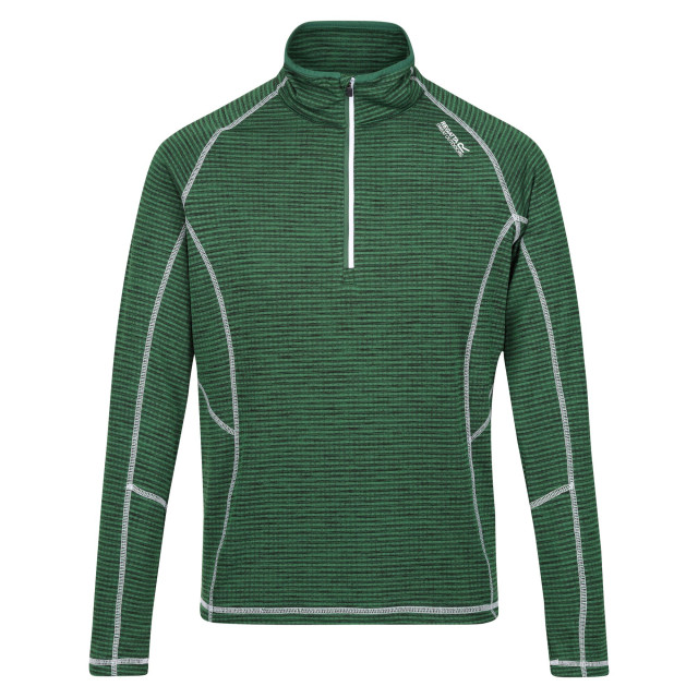 Regatta Heren yonder quick dry vochtigheid wicking half zip fleece jasje UTRG3786_eden large