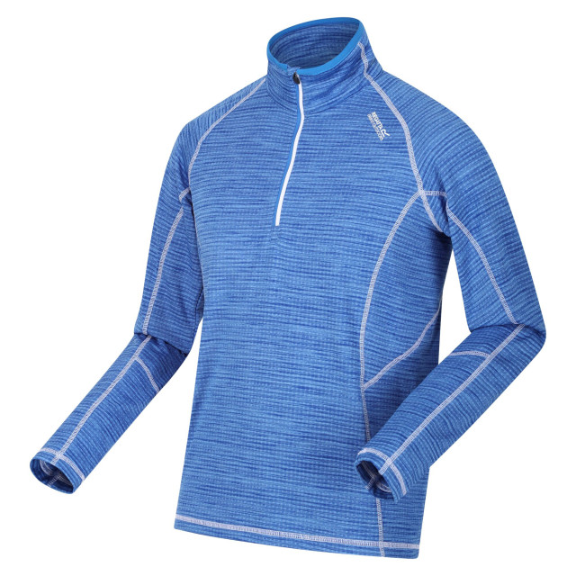 Regatta Heren yonder quick dry vochtigheid wicking half zip fleece jasje UTRG3786_newroyal large