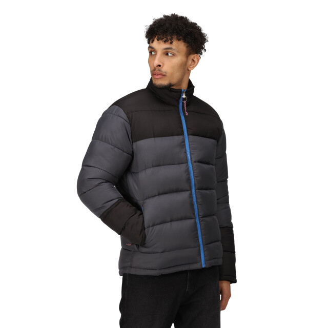 Regatta Geïsoleerde pufferjas heren UTRG9148_sealgreyblack large