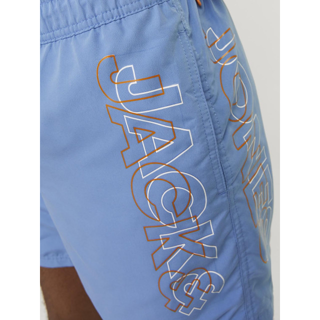 Jack & Jones Heren zwemshorts jpstfiji double logo effen 12253118-Pacific-Coast large