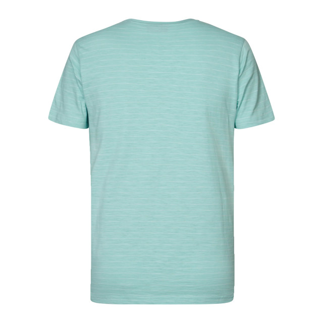 Petrol Industries Heren t-shirt m-1040-tsr646 5180 aqua Shirt M 1040 TSR645 5180Aqua large