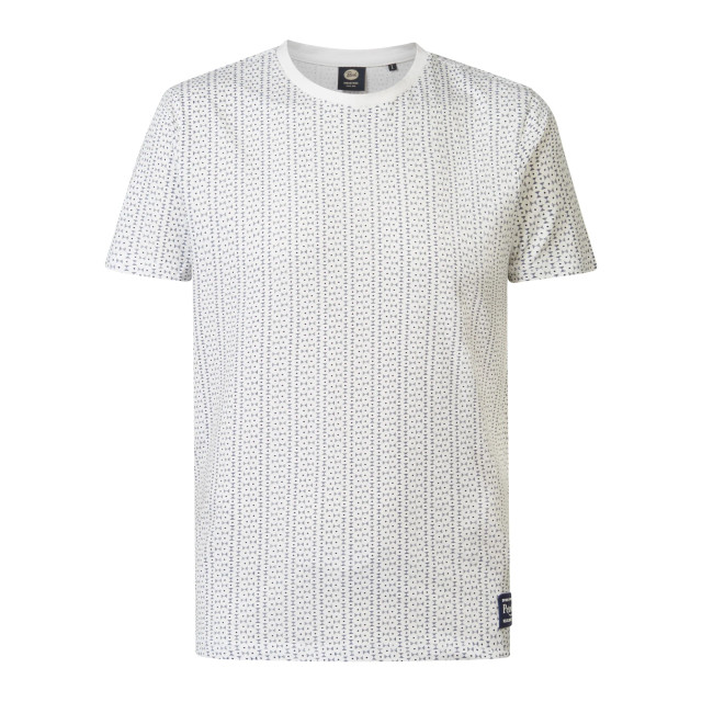 Petrol Industries Heren t-shirt m-1040-tsr644 0000 bright white Shirt M 1040 TSR644 0000BrightWhite large