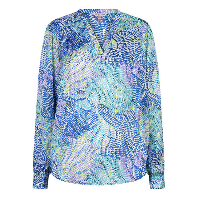 Esqualo Blouse sp24-15011 print SP24-15011 - Print large