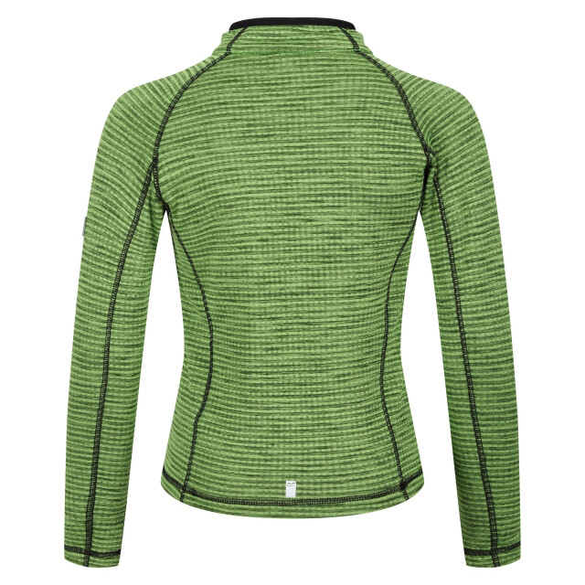 Regatta Kinderen/kinderen berley half zip top met lange mouwen UTRG4502_jasminegreen large