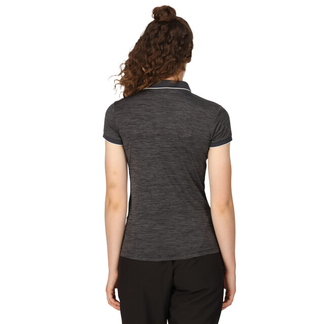 Regatta Dames remex ii polo hals t-shirt UTRG4477_sealgrey large