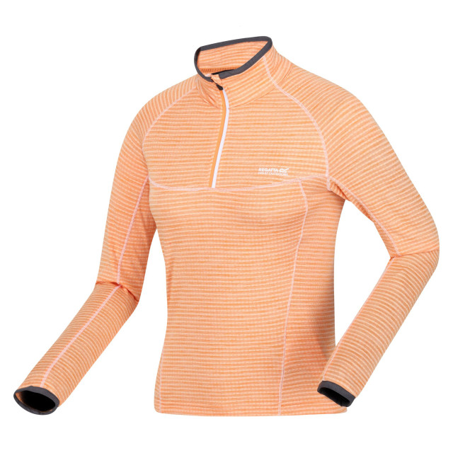 Regatta Vrouwen/dames yonder fleece top UTRG4434_apricotcrush large