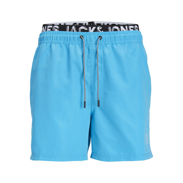 Jack & Jones Heren zwemshort jpstfiji dubbele waistband 12227254-Lichtblauw large