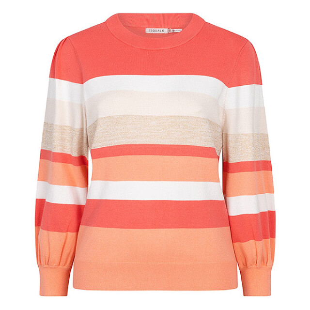 Esqualo Sweater sp24-07024 strawberry SP24-07024 - Strawberry large