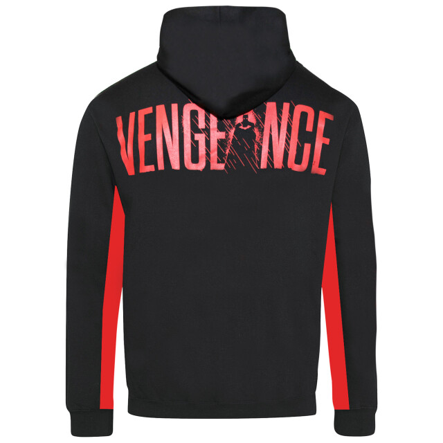 Batman Unisex icon hoodie voor volwassenen UTHE829_blackred large