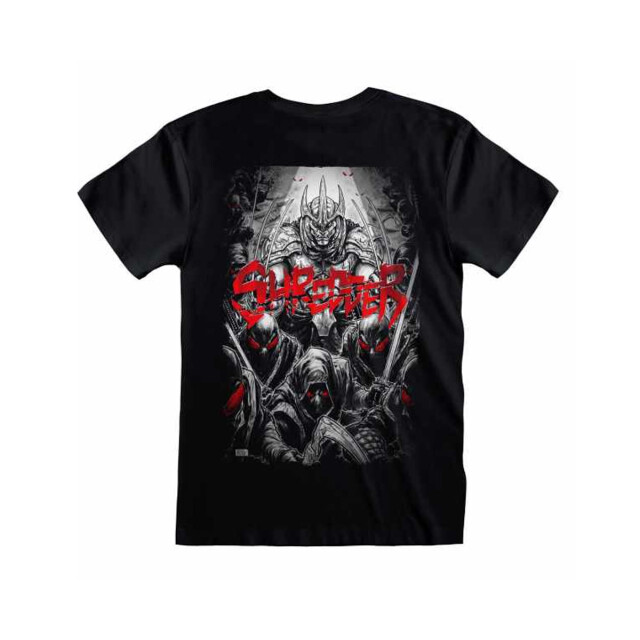 Teenage mutant ninja Turtles Unisex volwassen shredder t-shirt UTHE1273_black large