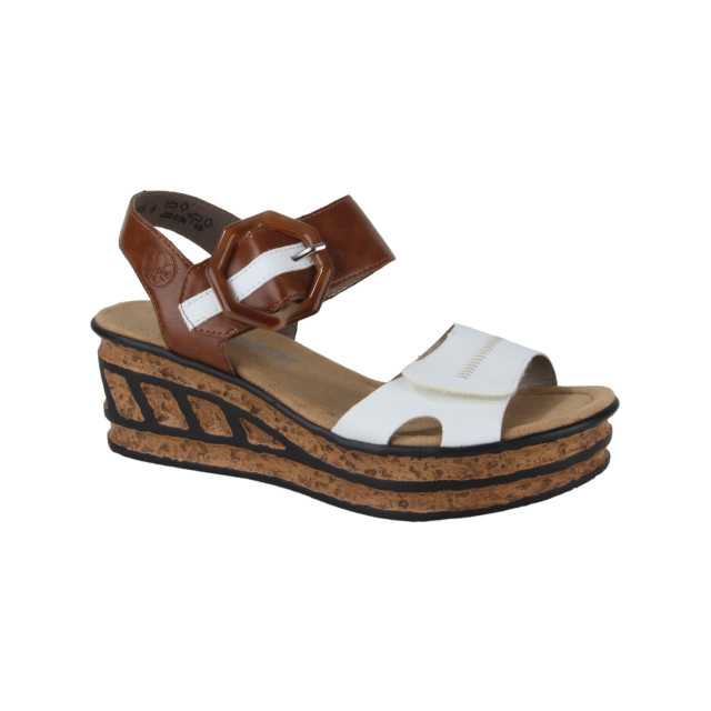 Rieker 68176-80 dames sandalen sportief Rieker 68176-80 large