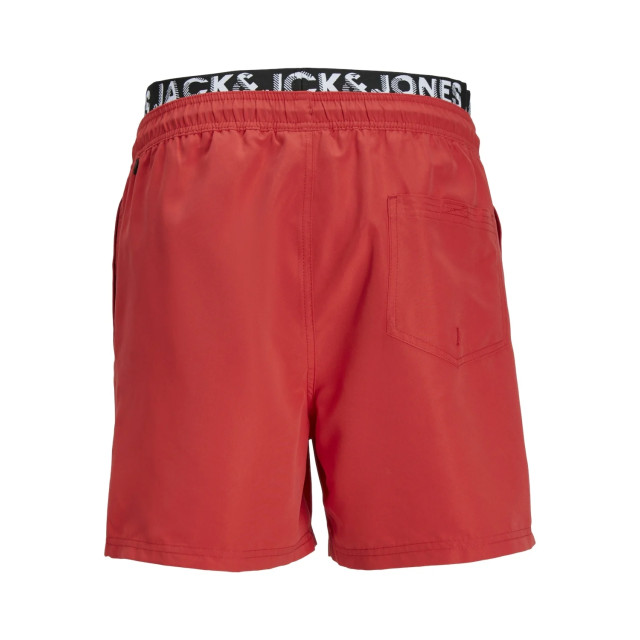 Jack & Jones Heren zwemshort jpstfiji dubbele waistband 12227254-Rood large