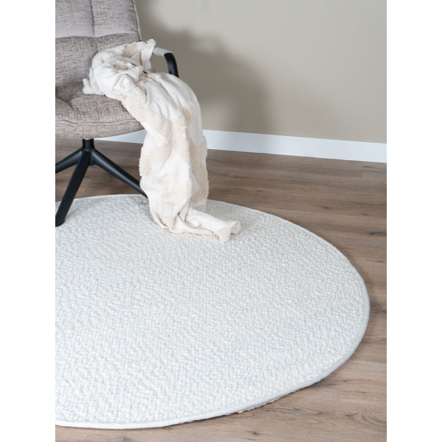 Veer Carpets Vloerkleed stone white rond ø200 cm 2827151 large