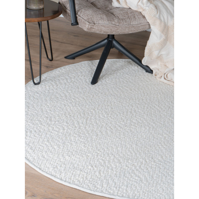 Veer Carpets Vloerkleed stone white rond ø200 cm 2827151 large