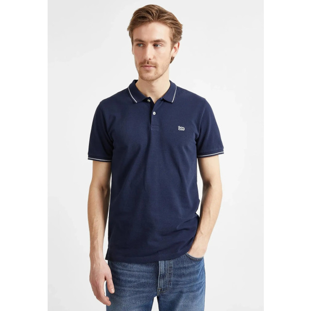 Lee L61arl35 pique polo navy L61ARL35 large