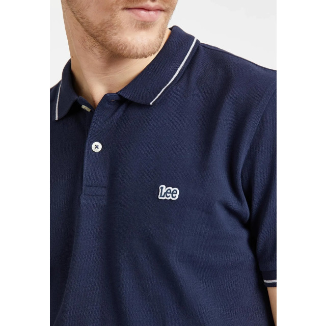 Lee L61arl35 pique polo navy L61ARL35 large