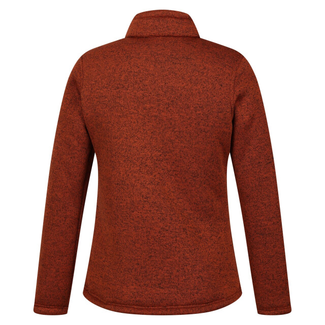 Regatta Dames razia ii full zip fleece jacket UTRG8166_burntcopperlightvanilla large